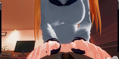 3D HENTAI POV A new high school student asked for my house