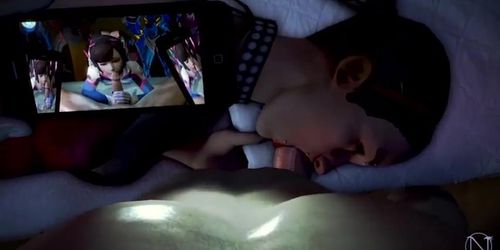 D.Va & Max Caulfield - Streamer & Sleeping Beauty [niisath]