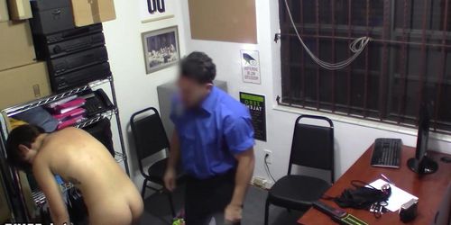 Shy skinny teen suspect used by a dirty LP officer (Natalie Porkman)
