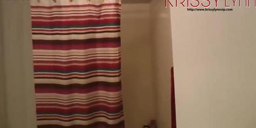 krissy lynn fucked son in shower