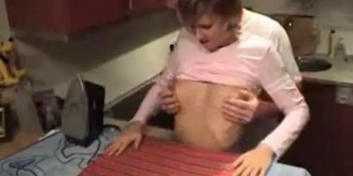 Sexy Housewife Nailed By Her Idiot Husband