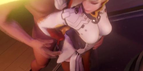 Mercy Getting Pounded & Sneaky Tracer (Animation W/Sound)