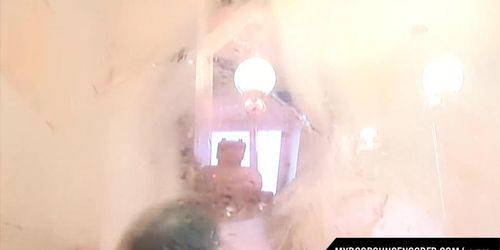 Busty Messalina Hot Blonde Play With Her Big Natural Boobs And Pussy