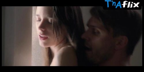 Stacy Martin Breasts,  Bush Scene  in Nymphomaniac: Vol. I (Abby Rose)