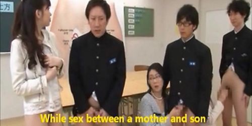 mothers helping not their sons in sex ed 4