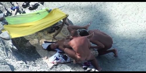 HidCams rus BEACH COUPLE FUCK 18 - NV