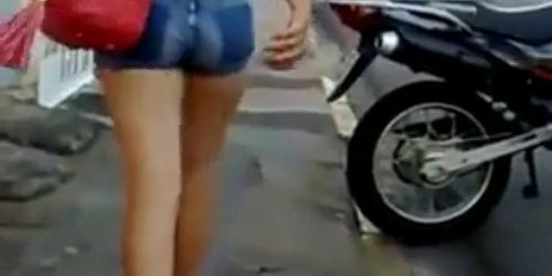 Great Ass In Tight Shorts