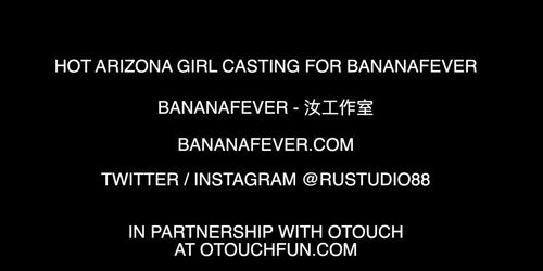 Hot Arizona College Girl Skip School Casting for BananaFever & OTouch AMWF