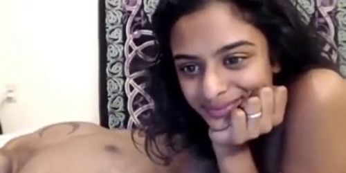 Indian Teen Sucking Cock