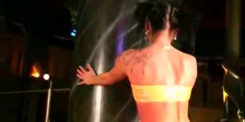 Girl dancing and showing your delicious body