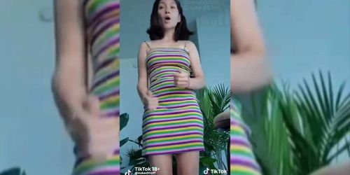 striptease while dancing tiktok music