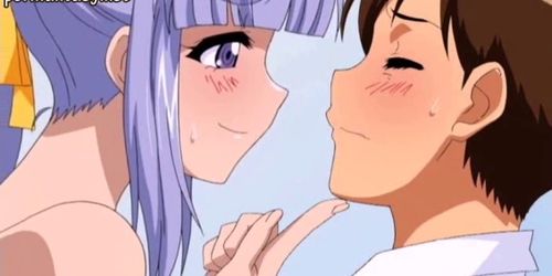 Hentai couple fucking and cumming - video 2