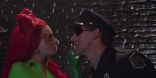 Poison Ivy Goes Fetish Kissing Guards