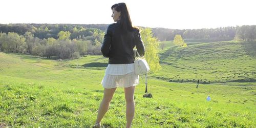Jeny Smith public no panties compilation