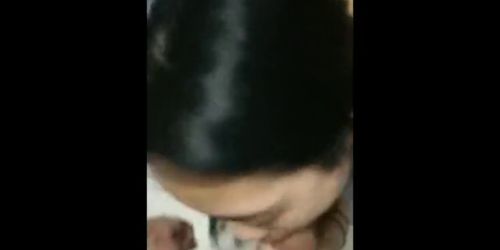 Local Chinese Girl Lia Sucks an Italian Dick