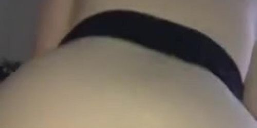 Big booty white girl takes BBC