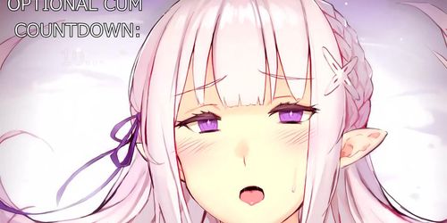 Emilia Takes Care of You -Hentai JOI (Patreon August) (Re: ZERO JOI, Light Femdom, Two Endings) (Ana Bell Evans)