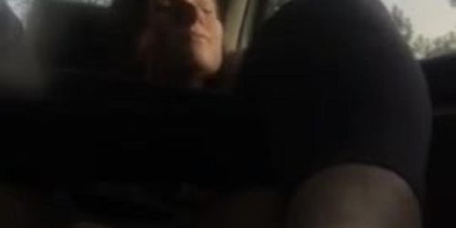 kelli masturbates in car 2