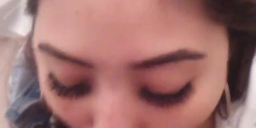 Latina deep throat big black cock
