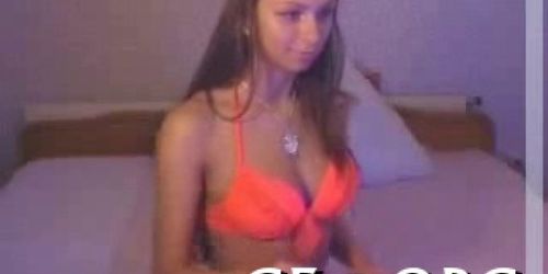 Beauty masturbates on cam - video 43