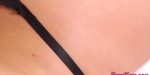 Beautiful babe rides bbc