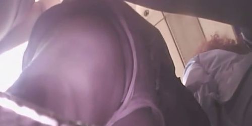 Upskirt inside  Tram 2 - video 1