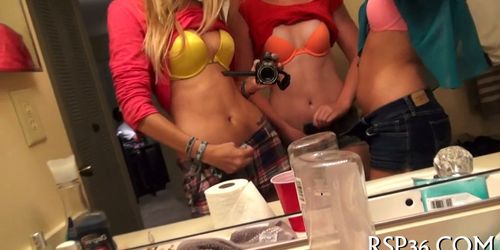 Teen chicks get horny - video 8