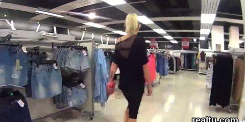 Glamorous czech teen gets seduced in the supermarket and pounded in pov