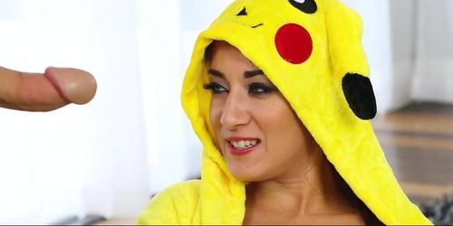 ExxxtraSmall - Wild Pikachu Caught and Fucked (Freya Von Doom)