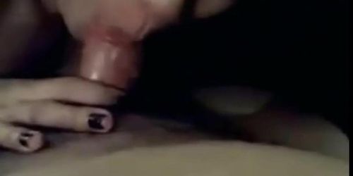 Indonesian wife sucking dick