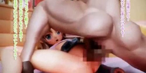 Animated slutty gets ass fucked