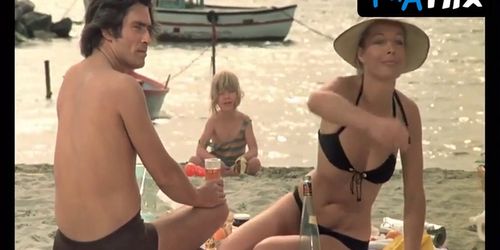 Romy Schneider Bikini Scene  in Cesar And Rosalie