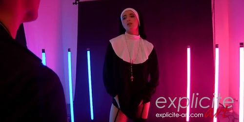 Naughty Nun Molly Saint Rose