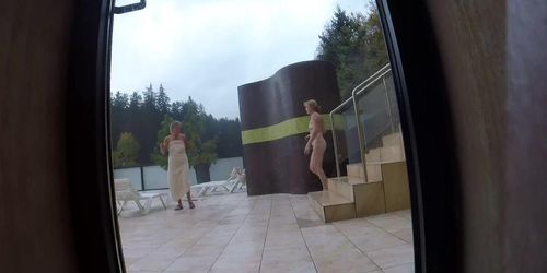 from sauna look