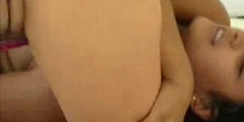 Blonde babe giving a blow job
