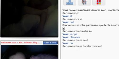 french couple on bazoocam