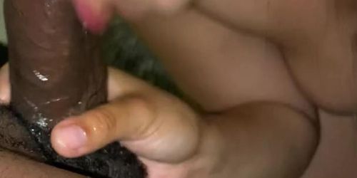 Papi with BBC deep throats latina