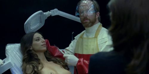 Angela Sarafyan nude - Westworld s01e07 - 2016