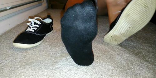 Sweaty Black socks