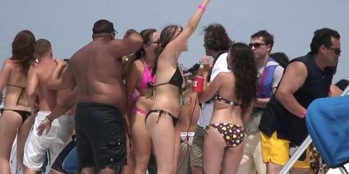 Wild Boat Party Stripping Sex - wild party girls getting naked at wild boat fuck party in missouri -  Tnaflix.com
