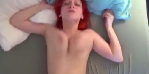 Redhead fucked in all positions and having orgasms (amateur )