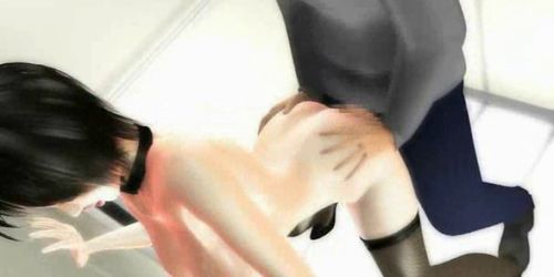 Animated gets slammed in elevator - video 2