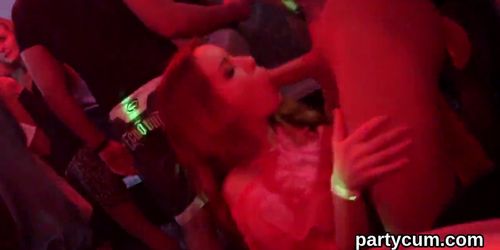 Frisky chicks get entirely wild and nude at hardcore party