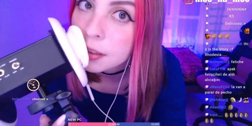 Moona ASMR stream twitch 08 - 13 - 20