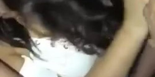 Homemade sucking 3 dicks