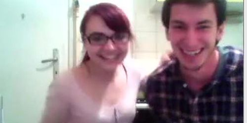 Brother and sis having fun on omegle Tnaflix com 