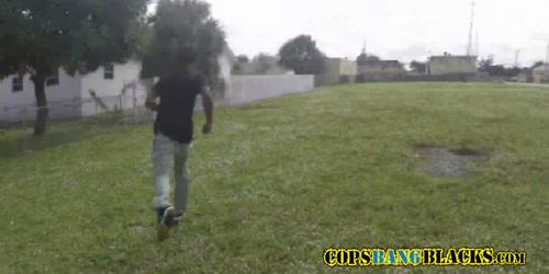 Running from the police will always get criminals caught and fucked