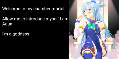 Aqua Konosuba JOI CEI