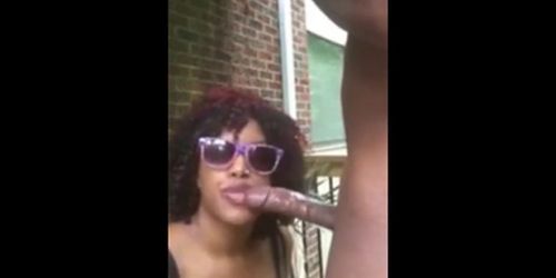 Sucking Dick On the Front  Porch  In Broad Daylight