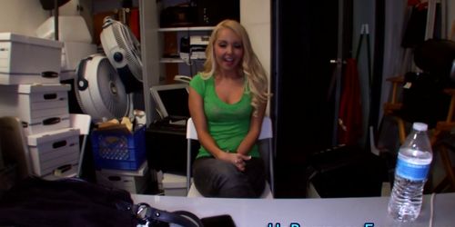 Blondie amateur rides rod